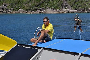 Tauchboot Stingray - Tauchlehrer Dirk Schwalb