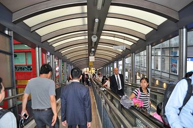 HongKong Island - Mid-levels Escalator