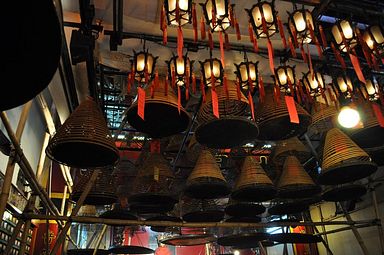 Hongkong - Hongkong Island, Man Mo Temple