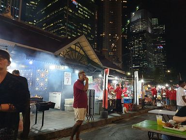 Lau Pa Sat Food Center, Singapore